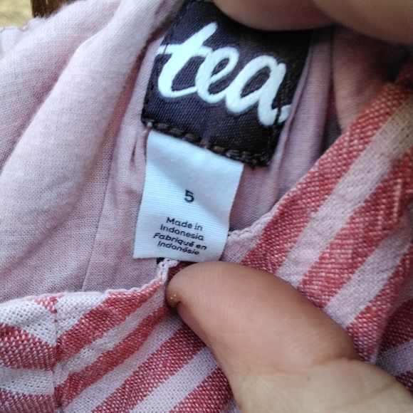 🙂 3/15 Gymboree long-sleeved shirt size 5...tea jumper size 5 - Picture 7 of 7